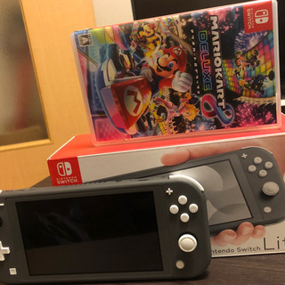 NintendoSwitchLite＆マリオカート8DX 取りに来れる方限定? テレビには 