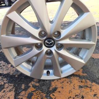 (値下げ)マツダ純正アルミホイール4本【17インチ】