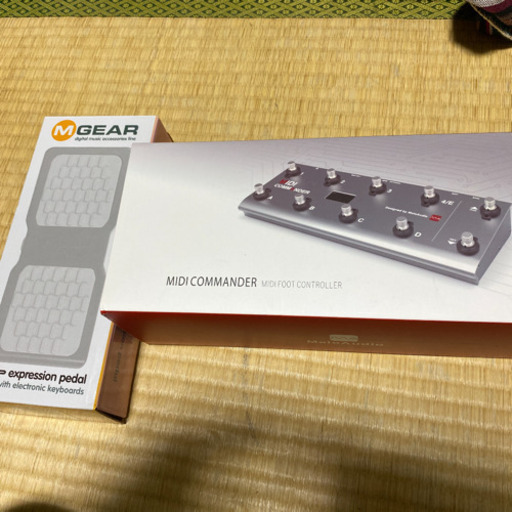 Melo Audio  MIDI Commander とexペダル
