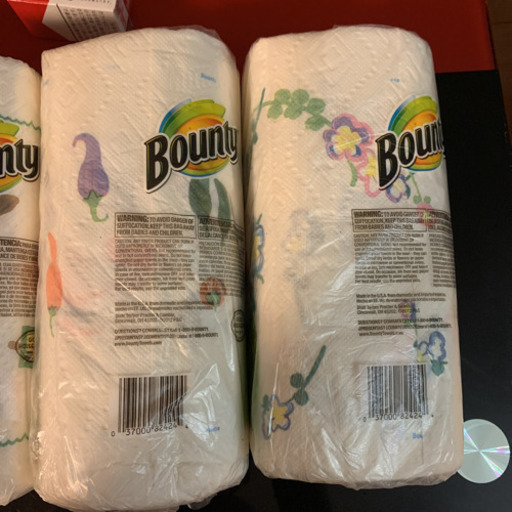 バウンティ 柄付キッチンペーパー 1本500円 Miki 小田急相模原の家庭用品 その他 の中古あげます 譲ります ジモティーで不用品の処分