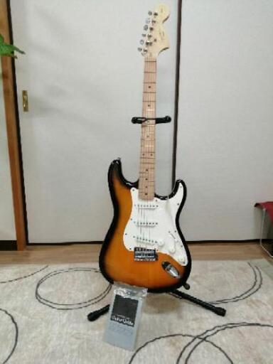 エレキギター　スタンド＆カバー付き