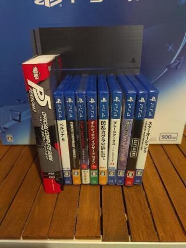 本日限り3000円off！PS4 500GB＋VR＋ソフト多数