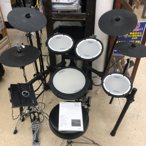 中古　Roland 電子ドラム TD-17KVX-S ローランド V-Drums Kit
