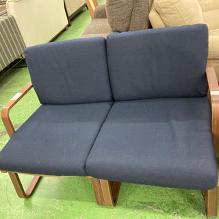 リビングでもダイニングでも使えるソファー　無印良品　カバー新品