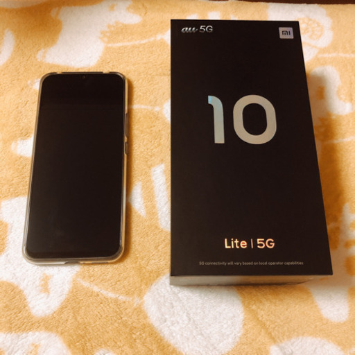 SIMフリー　スマホ　Xiaomi mi 10 Lite 5G 超美品