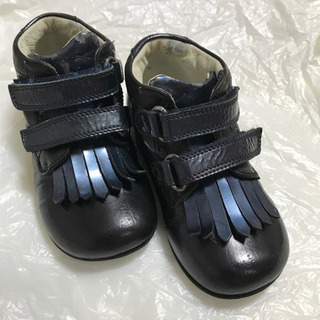 【ALKA】《定価3万円》子供靴14〜14.5㎝ サイズ23