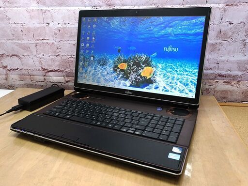 【送料無料・値下相談◎】富士通 NH77/CD【地デジOK★フルHD 17.3型★SSD 512GB 新品 国内メーカー3年保証★Core i7★Mem 8GB】