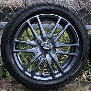 K自動車用スタッドレスタイヤホイールセット　165/55 R15