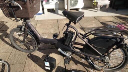 子供シートなしの大型電動自転車