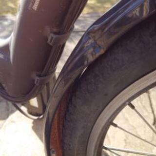 子供シートなしの大型電動自転車