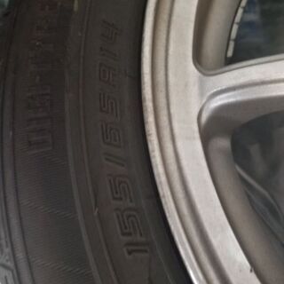155/65R14 DUNLOP 夏&冬タイヤ 格安セット ワンシーズン使用 早めのお取引