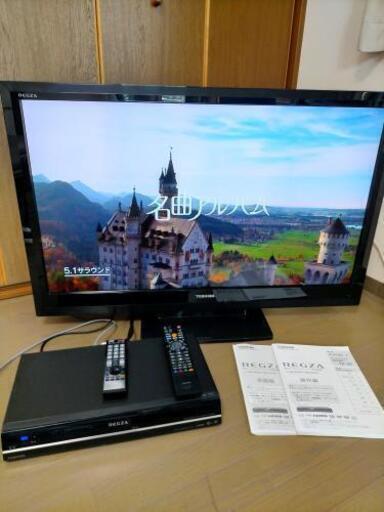 東芝 テレビとHDDレコーダー