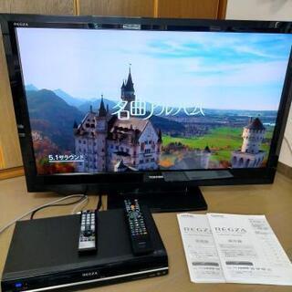 東芝 テレビとHDDレコーダー