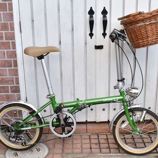 B347 折りたたみ自転車☆TRAVIS☆16インチ☆変速無し