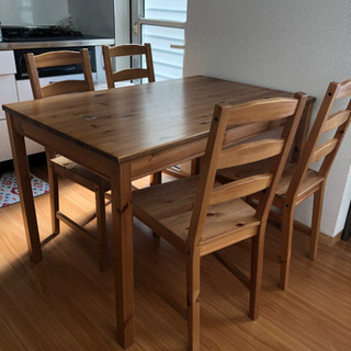 取引中⚠️　テーブル、椅子セット