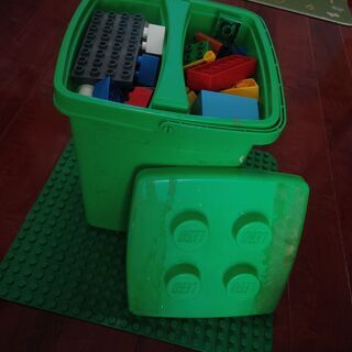 【値下げ】レゴ　緑のBOX  