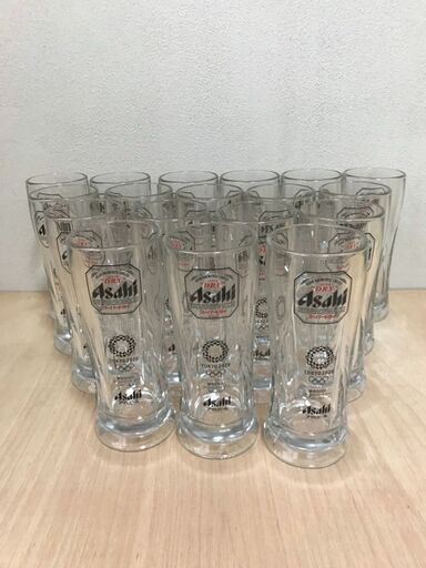 まとめて!!18個!!TOKYO2020限定!!  アサヒビール ジョッキ ゴールドパートナー ASAHI オリンピック 五輪 ビアジョッキ