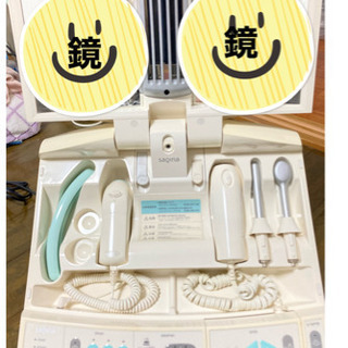 【値下げ】サキナ ミュー サキナ ミュー ブルー 美顔器 低周波 エステマシーン 遠赤外線