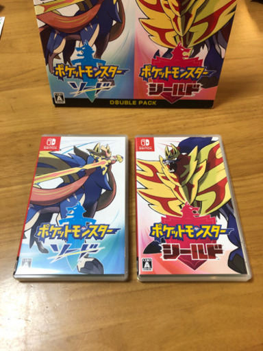 ポケットモンスター ソード シールド ダブルパック Switch ヒガ 安里のテレビゲームの中古あげます 譲ります ジモティーで不用品の処分 ポケットモンスター ソード シールド ダブルパック Switch ヒガ 安里のテレビゲームの中古あげます 譲ります ジモティーで不用品の処分