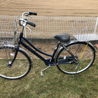 アサヒサイクル 3段変速 27インチ 自転車 パンクにしにくいタイヤ装備