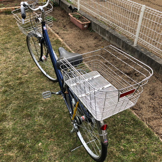 アサヒサイクル 3段変速 27インチ 自転車 パンクにしにくいタイヤ装備