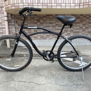 自転車 【お取引中】ビーチクルーザー ブラック オリジナル 6速