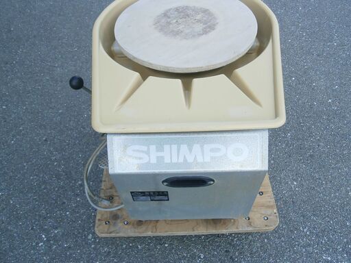 ☆中古品 陶芸ろくろ RK-3D形 日本電産シンポ かめ板付き 動作問題なし☆