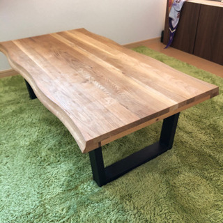 本格木製テーブル、2020年７月25,000円で購入！