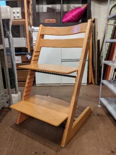 【売約済み】STOKKE　ストッケ　トリップトラップ　ナチュラル　ブナ材　無垢　ベビーチェア　キッズチェア　ダイニングチェア　子供　\r\n【在庫2点】\r\n2点購入、お持ち帰りででさらにお値引き◎