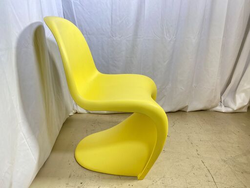 PantonChair パントンチェア Vitra ヴェルナー・パントン イエロー 黄 中古品①