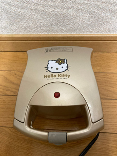 【値下げ】超稀少品サンリオ ハローキティ 非売品 ホットサンドメーカー 超稀少品】サンリオ ハローキティ 非売品 ホットサンドメーカー