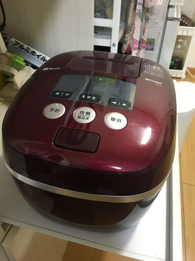 【美品】 TIGER 炊飯器 中古 JPC-A102