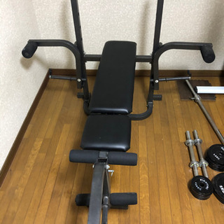 ベンチプレス　ホームジム　バーベル　ダンベル　プレート