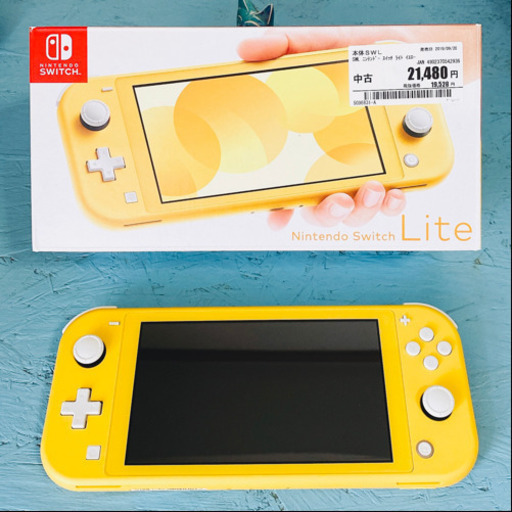 Nintendo Switch Lite ニンテンドースイッチライトイエロー 中古美品