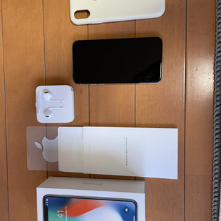 【ネット決済】iPhone X 256GB silver 海外s...