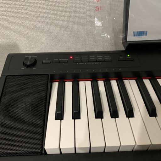 YAMAHA 電子キーボード piaggero NP-12+スタンド+ペダル