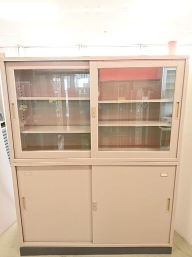 山口）引違書庫(上下）BIZGM16H（オフィス家具専門店）