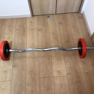 IROTECダンベル、wバー、Leading edgeプレートラックセット（プレート合計85KG）