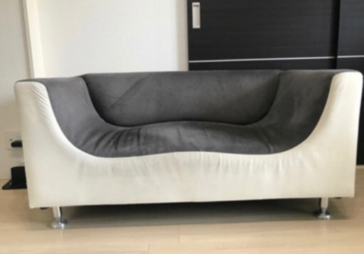 SO-FA-S Rea roop sofa リアループ　2人掛け ソファ　ホワイト　グレー