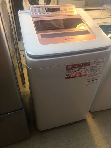 ☆中古 激安！！ Panasonic　洗濯機　7.0ｋｇ　NA-FA70H2形　2015年製　DK021　￥21,800！！