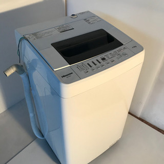 2018年式  Hisense 4.5㌔洗濯機