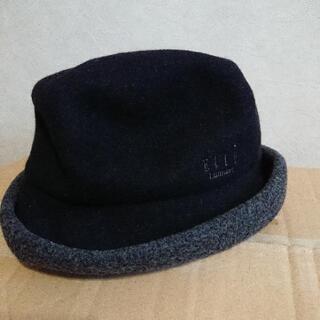 ELLE 黒帽子