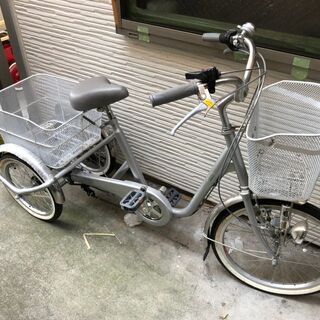 三輪自転車 SWING CHARLIE  高齢 荷カゴ 鍵 変速...