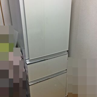 【美品】 MITSUBISHI 冷蔵庫 330L 中古 MR-C...