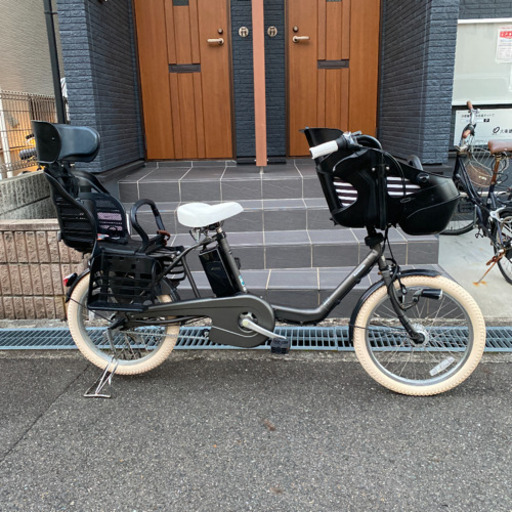 ご予約済み〜配達待ち(*^^*)   お洒落❣️子供乗せ自転車