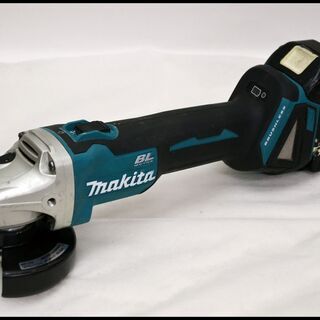 中古 マキタ 100mm 18V 充電式ディスクグラインダ GA404DN 本体 + 6.0Ah バッテリー付き GA404DZN BL1860B