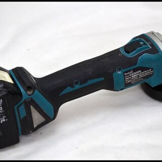 中古 マキタ 100mm 18V 充電式ディスクグラインダ GA404DN 本体 + 6.0Ah バッテリー付き GA404DZN BL1860B