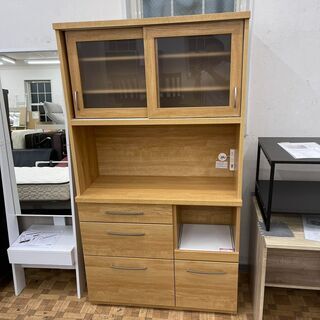 緊急事態宣言中最大13%OFF? 【ニトリ?美品】レンジボード キッチン