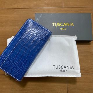 新品　イタリア TUSCANIA社 プレミアムレザーウォレット