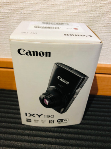 【新品・未使用】Canon デジタルカメラ IXY 190 レッド